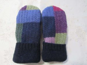 Squirrels Attic Recycled Sweater Mittens