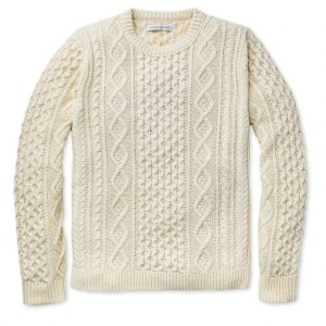 Organic Cotton Fisherman Sweater