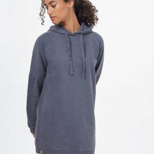 French Terry Hoodie Dress (JET...