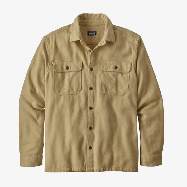 Men's Long-Sleeved Natural Dye Fjord Flannel Shirt