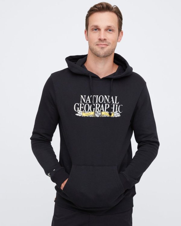 National Geographic Logo Hoodie