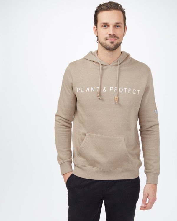 Plant & Protect Hoodie (KHAKI HEATHER / S)