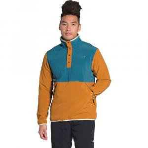 The North Face Men's Mountain Sweatshirt Pullover - Small - Mallard Blue / Timber Tan