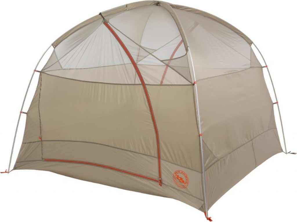 Big Agnes Spicer Peak best 4 person tents for camping - frame