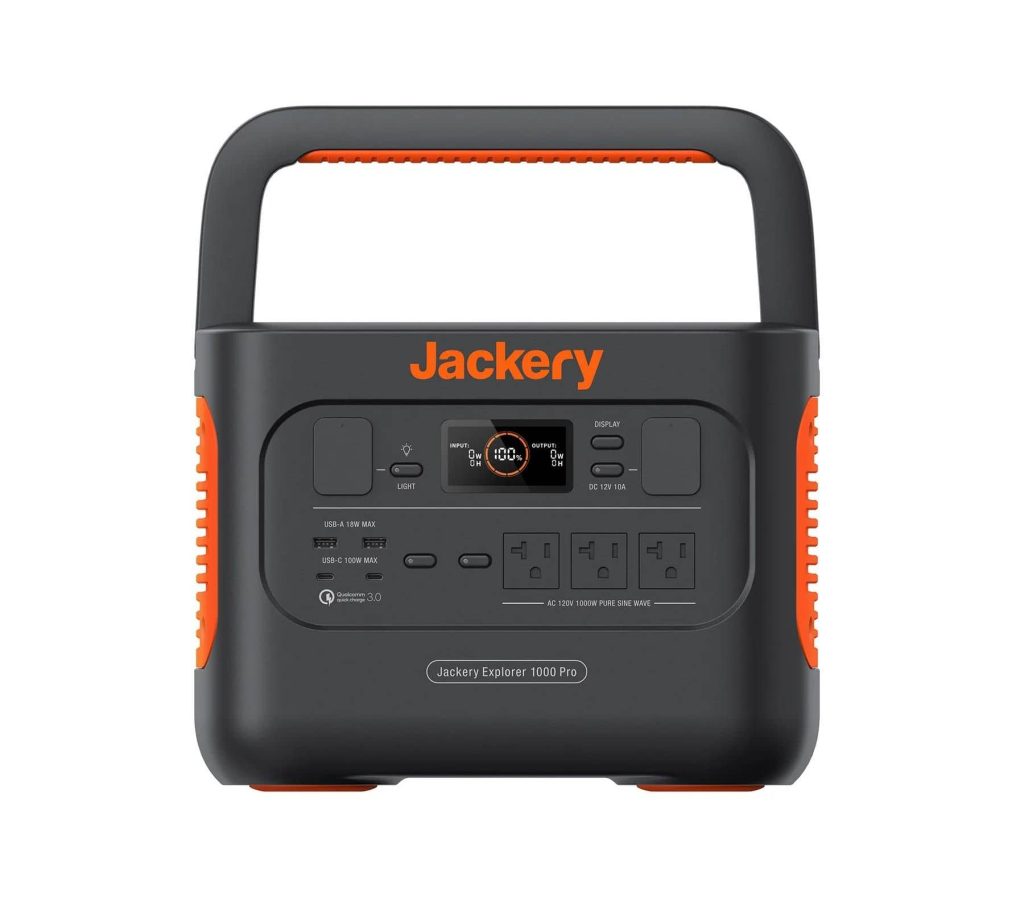 Jackery Explorer 1000 Best Portable Power Stations