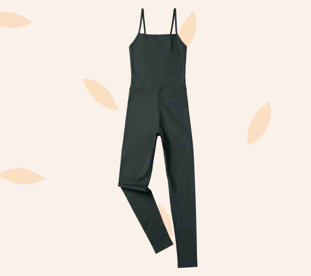 Girlfriend Collective Recycled Unitard 12 Brands That Make Clothes Made From Recycled Materials