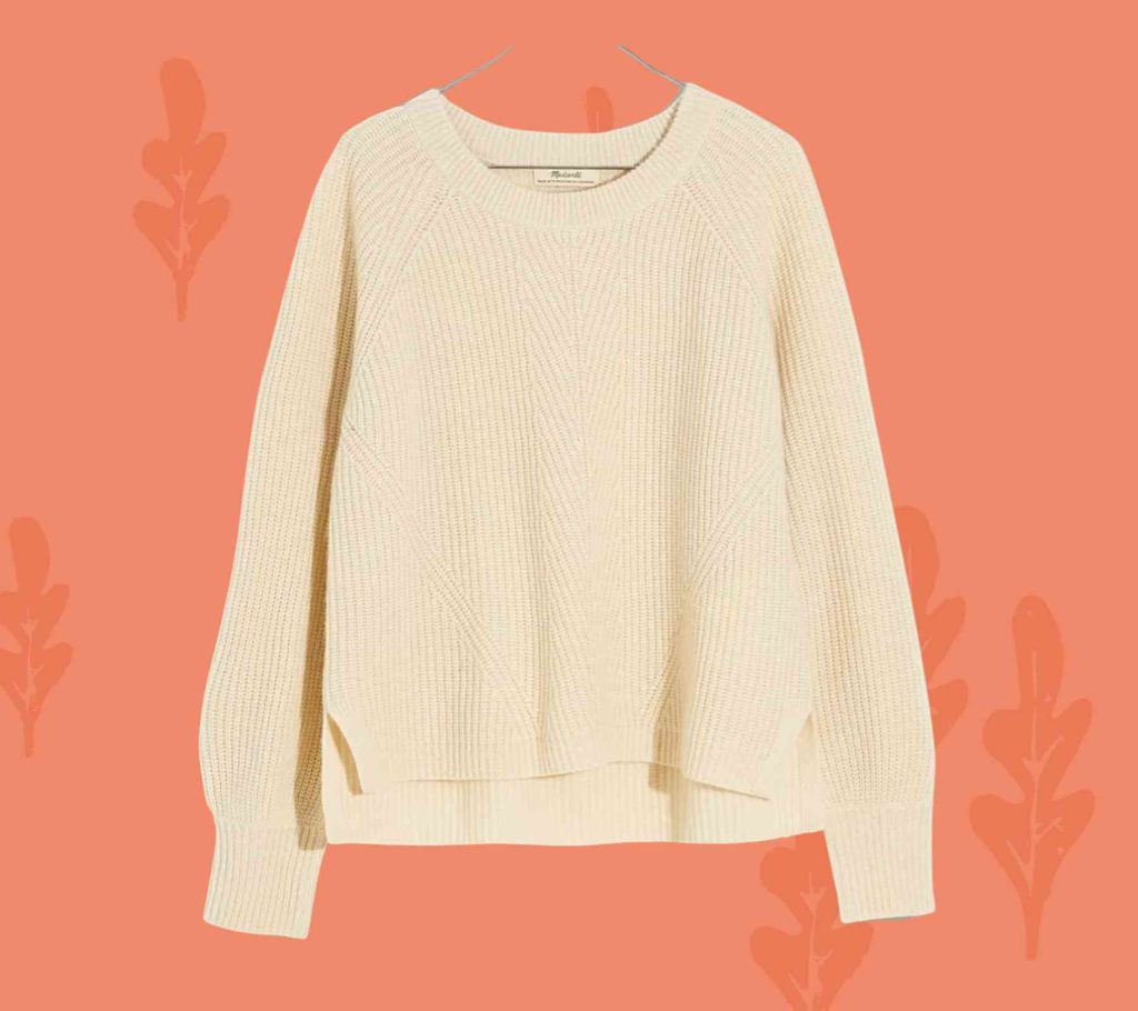 Madewell Recycled Cashmere Sweater 12 Brands That Make Clothes Made From Recycled Materials