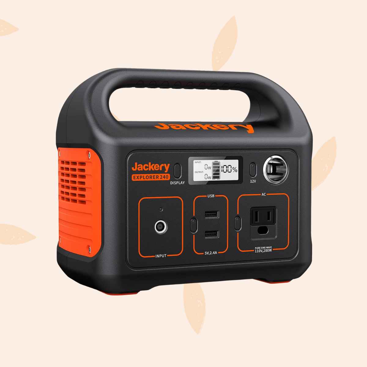 5000Wh LiFePO4 Rechargeable Portable Power Station With Safety Protection