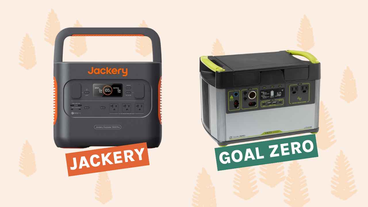 Jackery VS Goal Zero