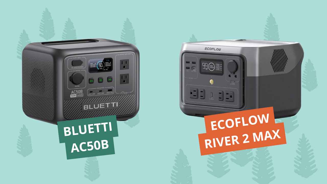 Bluetti AC50B vs ECOFLOW RIVER 2 MAX
