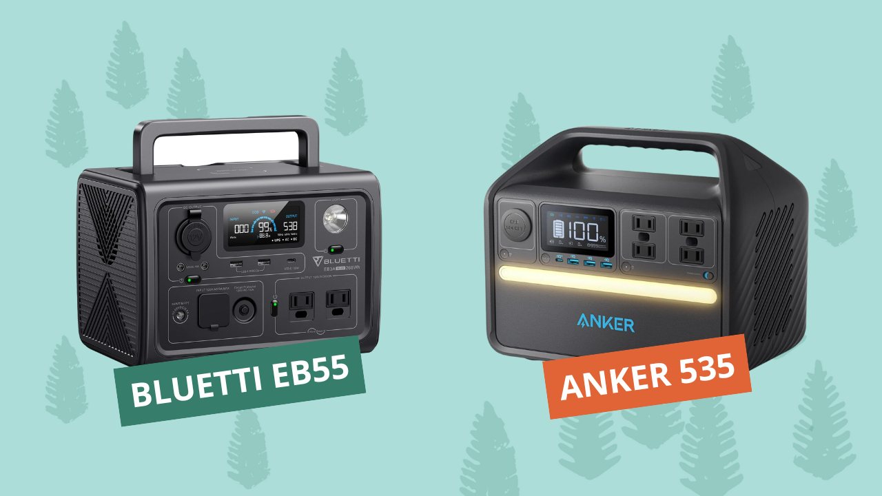 Bluetti EB55 vs Anker 535