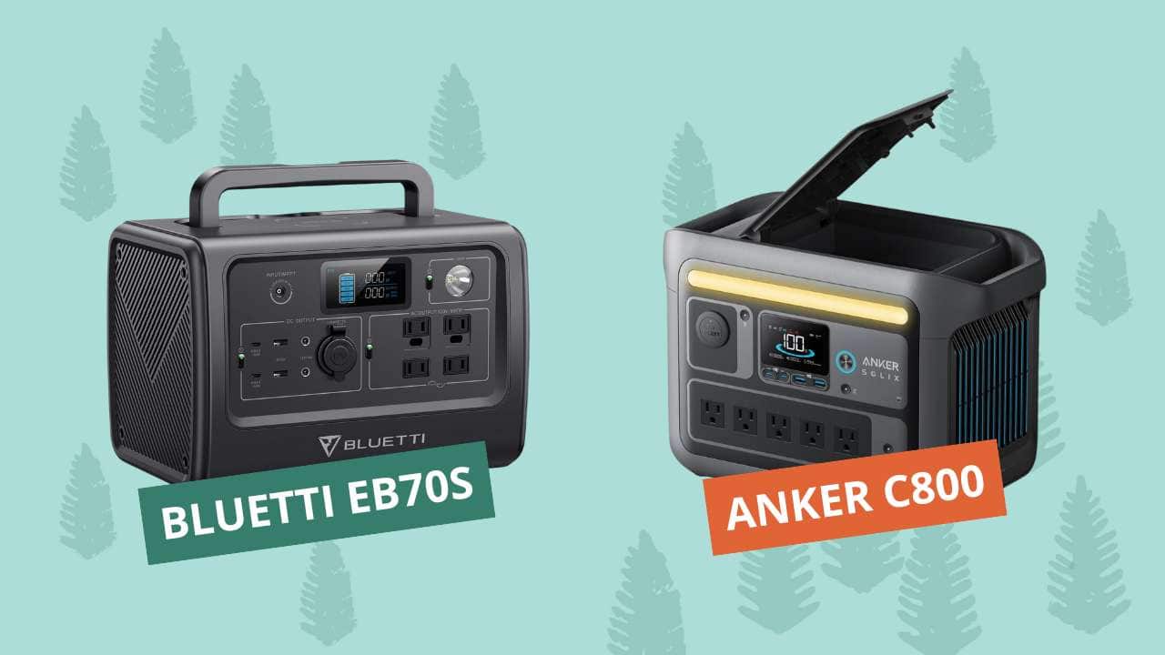 Bluetti EB705 vs Anker SOLIX C800