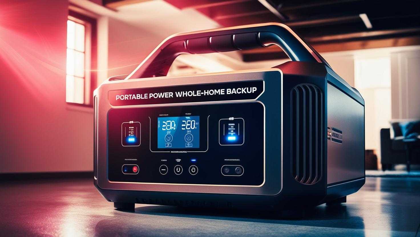 Portable Power Stations for Whole Home Backup