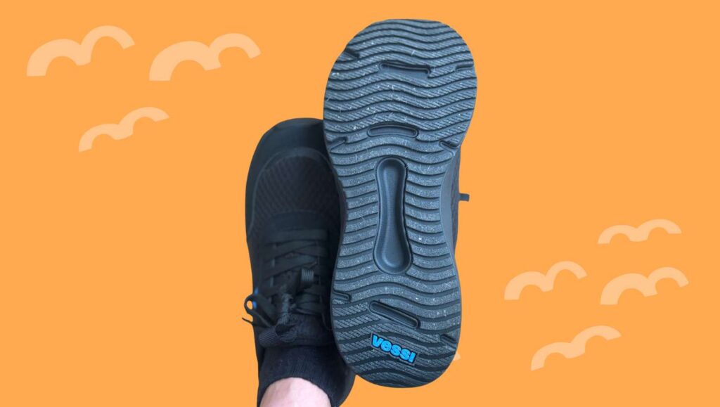 Vessi Pacific Sneaker Front and Back
